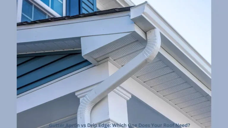 Gutter Apron vs Drip Edge