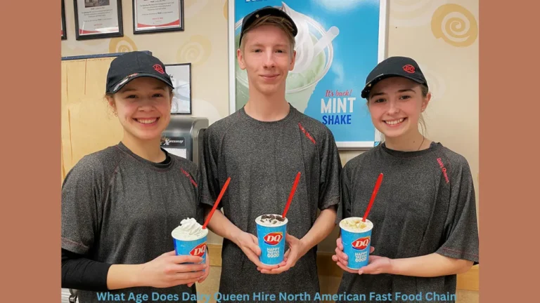 What Age Does Dairy Queen Hire