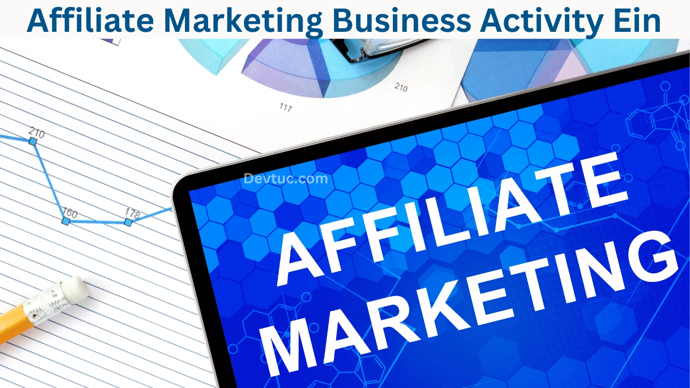 Affiliate Marketing Business Activity Ein