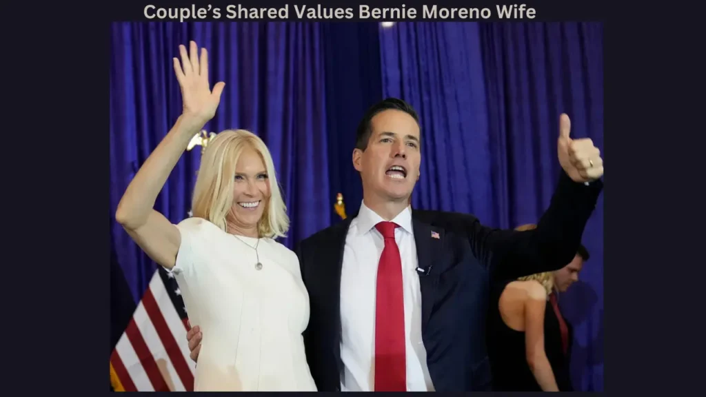 Couple’s Shared Values Bernie Moreno Wife